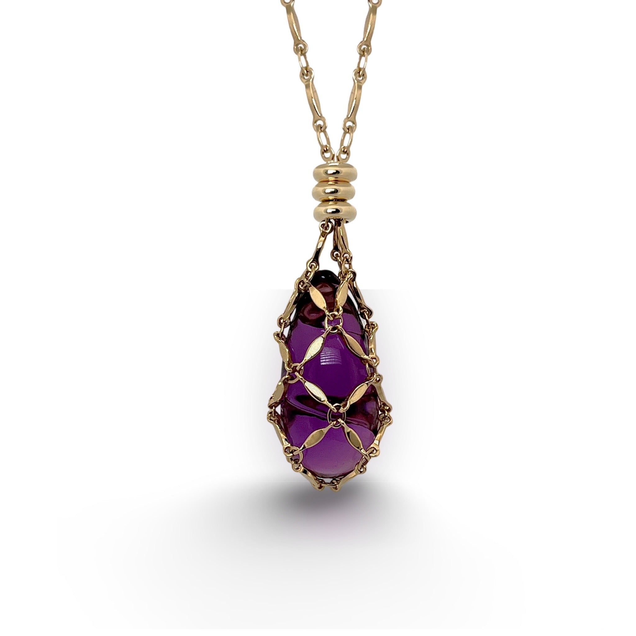 ⛰️ PETITE ELO AMETHYST NECKLACE - Hey Babe LA