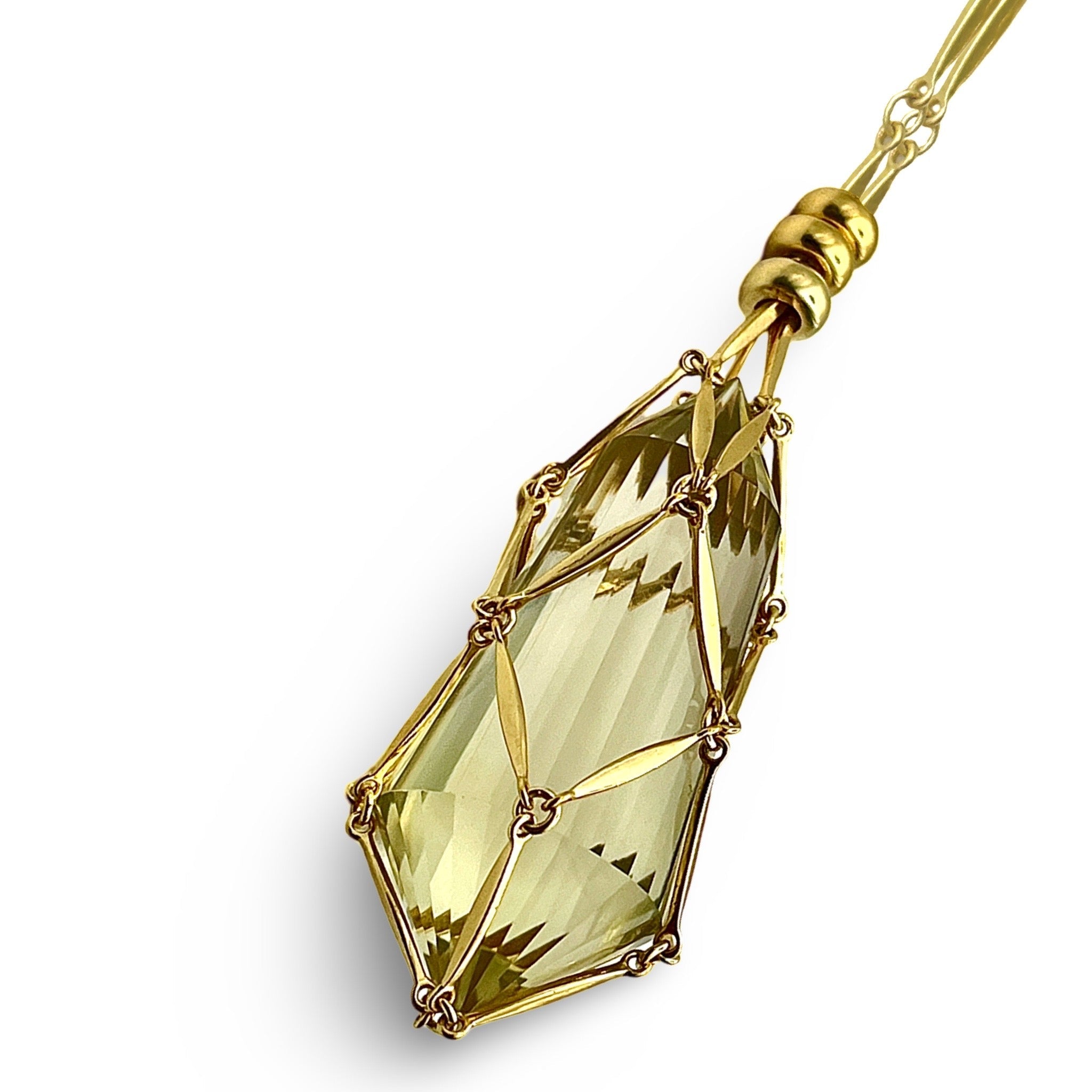 VOGEL CITRINE SIGNATURE ELO NECKLACE - Hey Babe LA