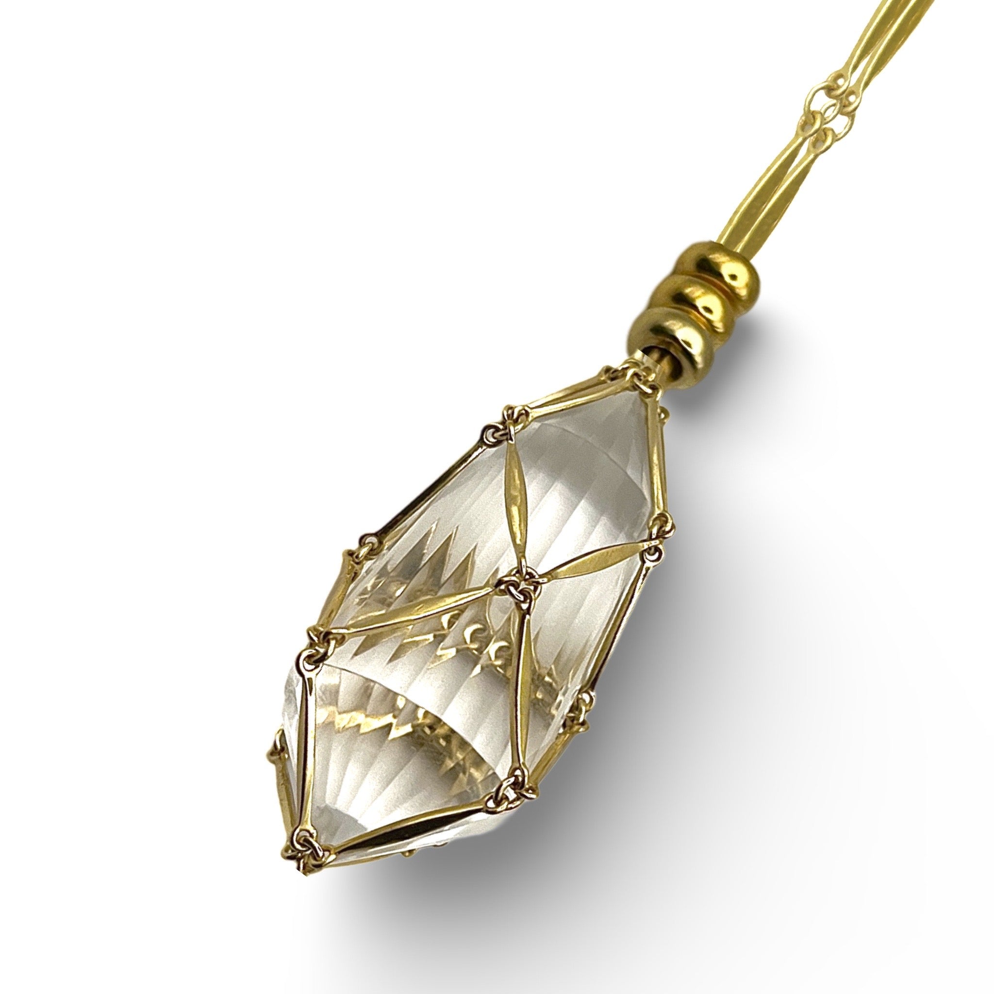 VOGEL QUARTZ SIGNATURE ELO NECKLACE - Hey Babe LA